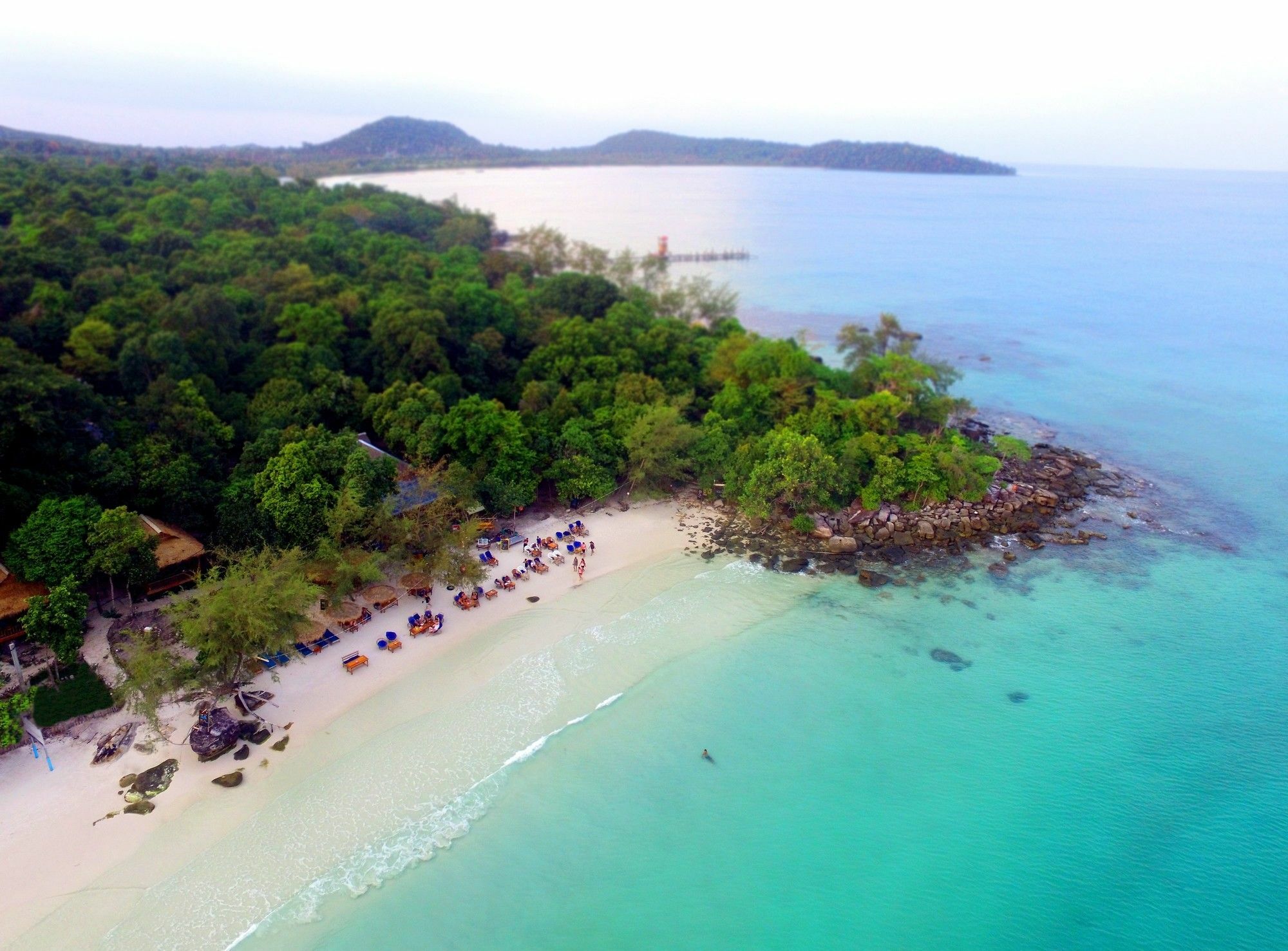 White Beach Bungalows Kaoh Touch Kültér fotó